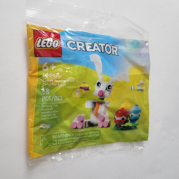 LEGO Creator Easter Bunny with Colorful Eggs Building Toy 30668 - Picture 3 of 4
